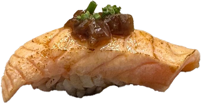 Nigiri Saumon flambé