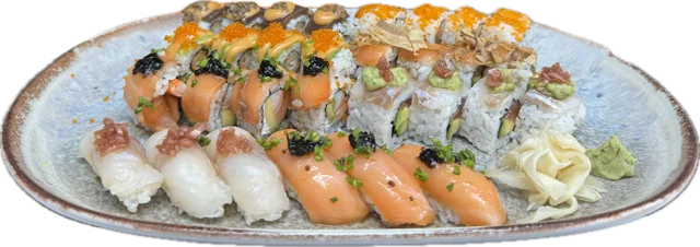 Cream cheese roll sushi