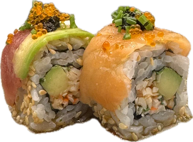 Cream cheese roll sushi