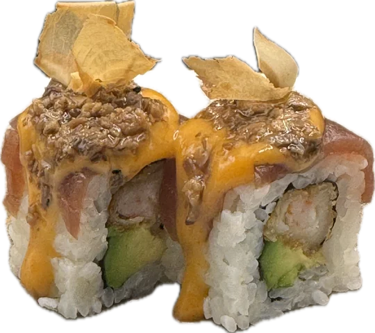 Cream cheese roll sushi