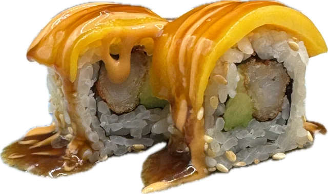 Cream cheese roll sushi